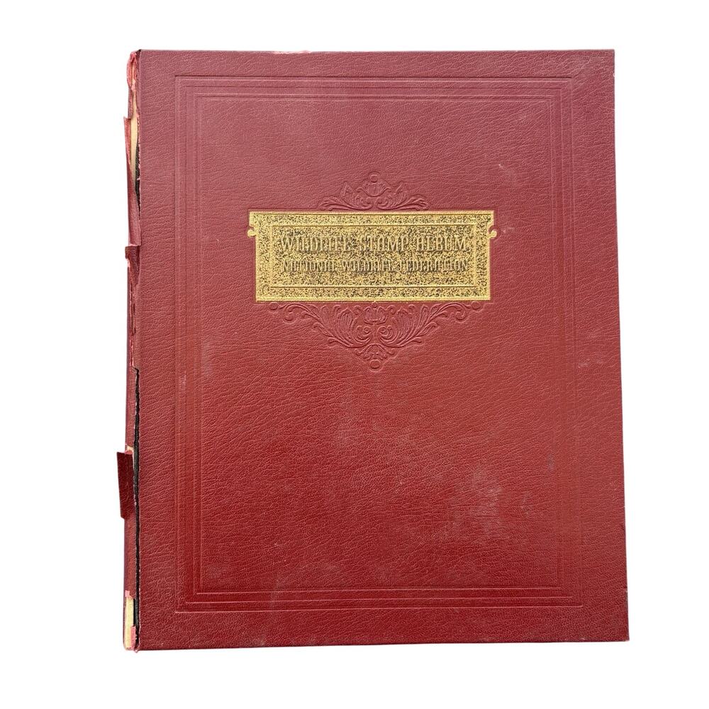 National Wildlife Federation Wildlife Conservation Stamp Album Collection 1976